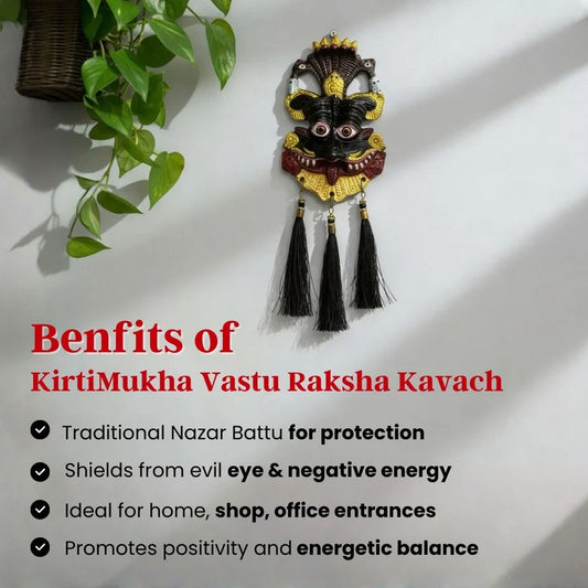 Original Nazarbattu Kirtimukha Vastu Raksha Kavach