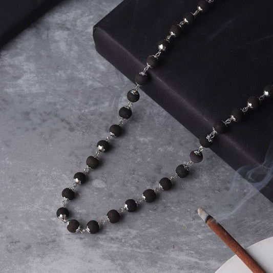 Original Karungali Malai – 108 Ebony Blackwood Beads (Lab Tested and Government Certified)